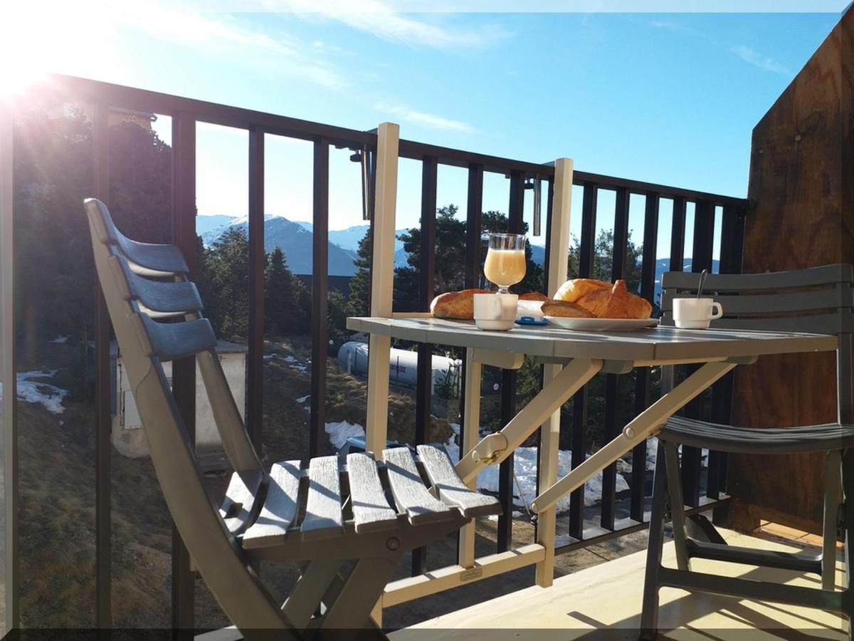 Residence Orazur - Appartement De Charme - 2 Chambres - Poele A Bois - 2 Balcons - Jardin - Parking - Internet - Linge Et Menage En Options Payantes Font-Romeu-Odeillo-Via Luaran gambar